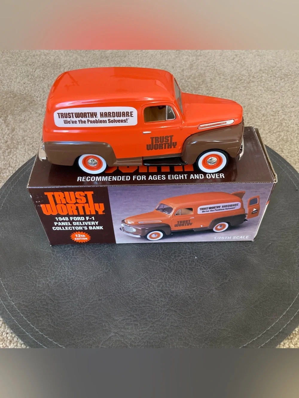 Trust Worthy Hardware Diecast Ford Pickup Ranchero F-1 Panel Truck - Set of